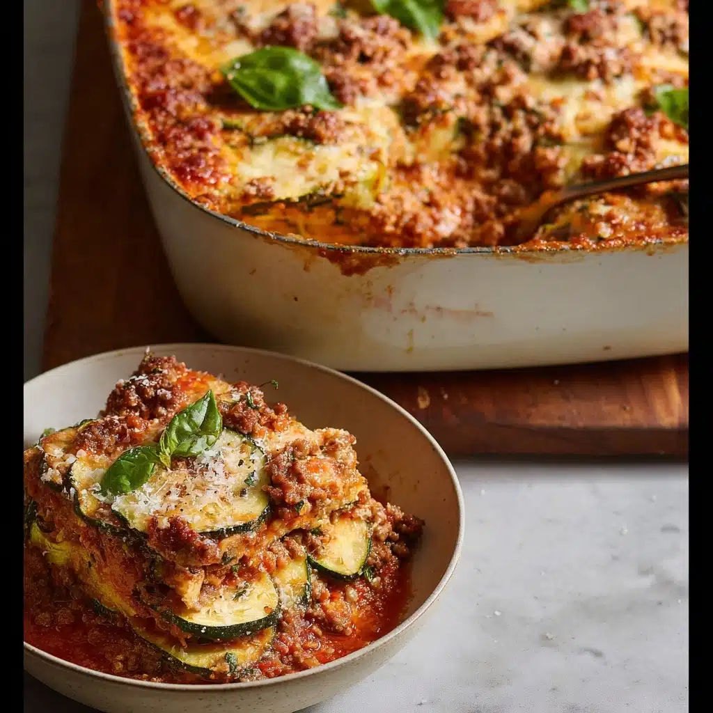 Ground Beef Zucchini Casserole Recipe - Recipe Image
