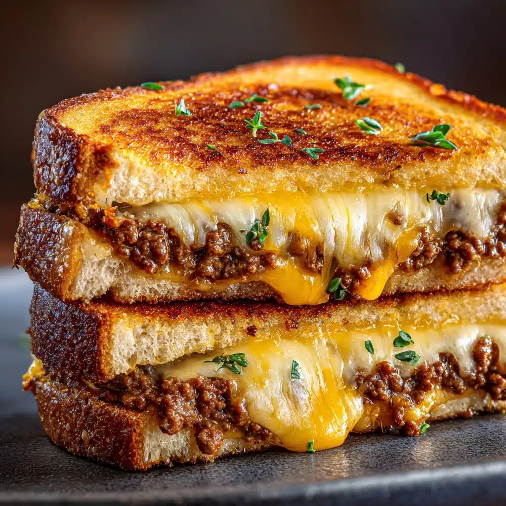 Meatloaf Grilled Cheese Melt Recipe