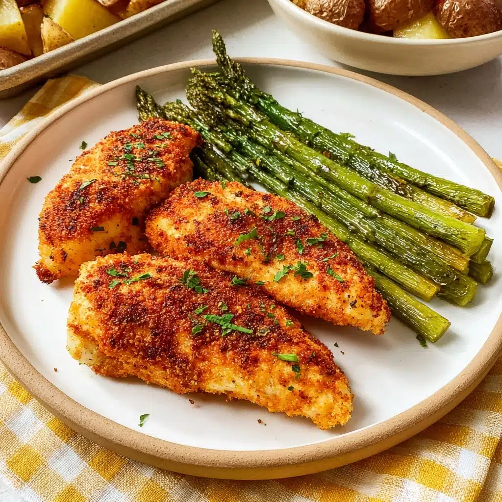 Oven Baked Chicken Tenders Recipe - Recipe Image