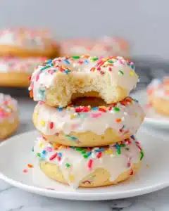 Low Fat Funfetti Cake Mix Donuts Recipe