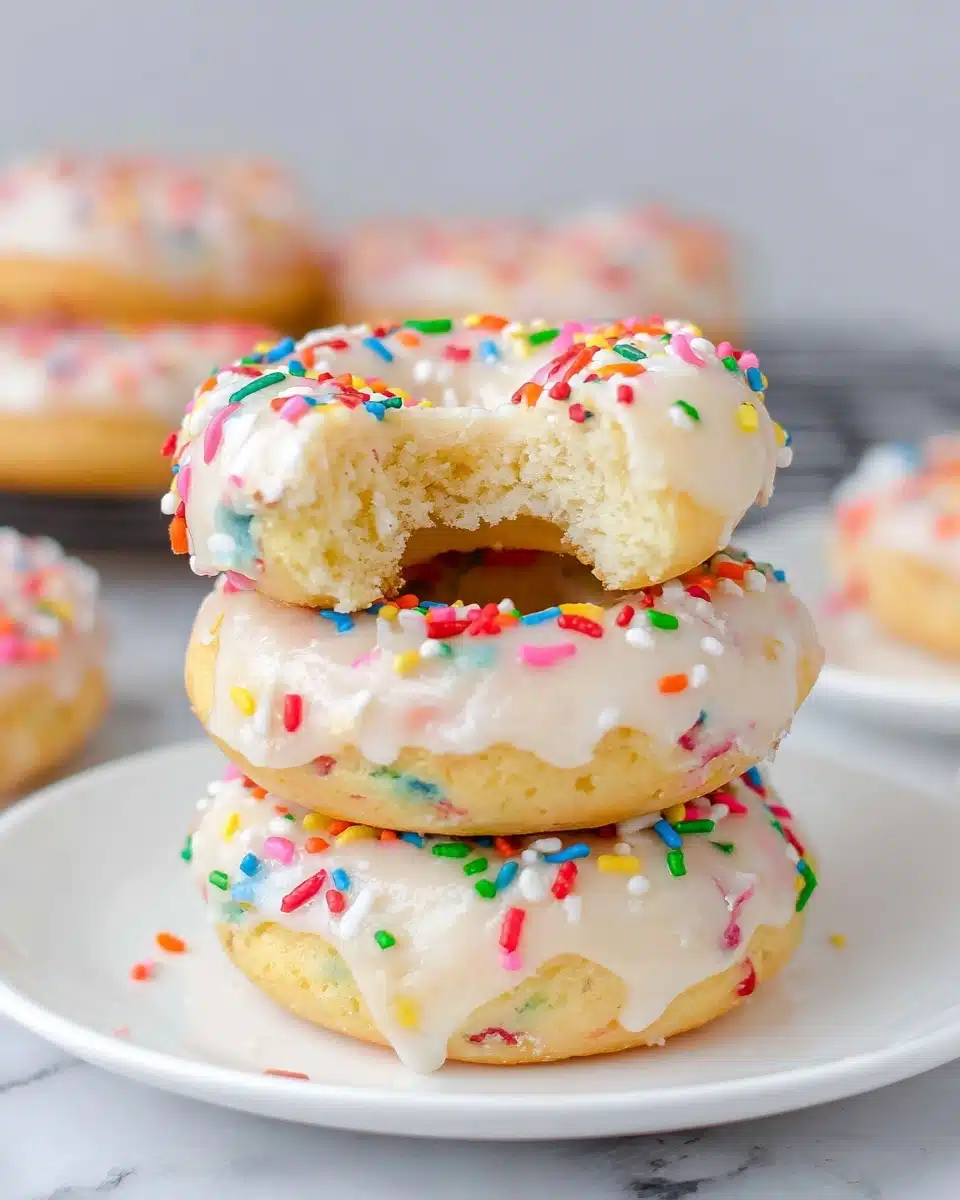 Low Fat Funfetti Cake Mix Donuts Recipe