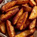 The Best Oven-Baked Crispy Parmesan Potato Wedges Recipe