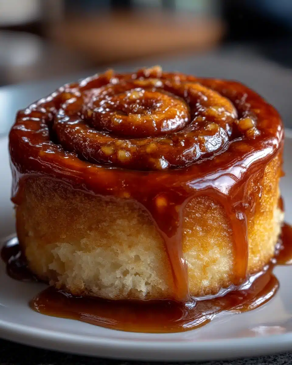 Easy Caramel Cinnamon Rolls Recipe