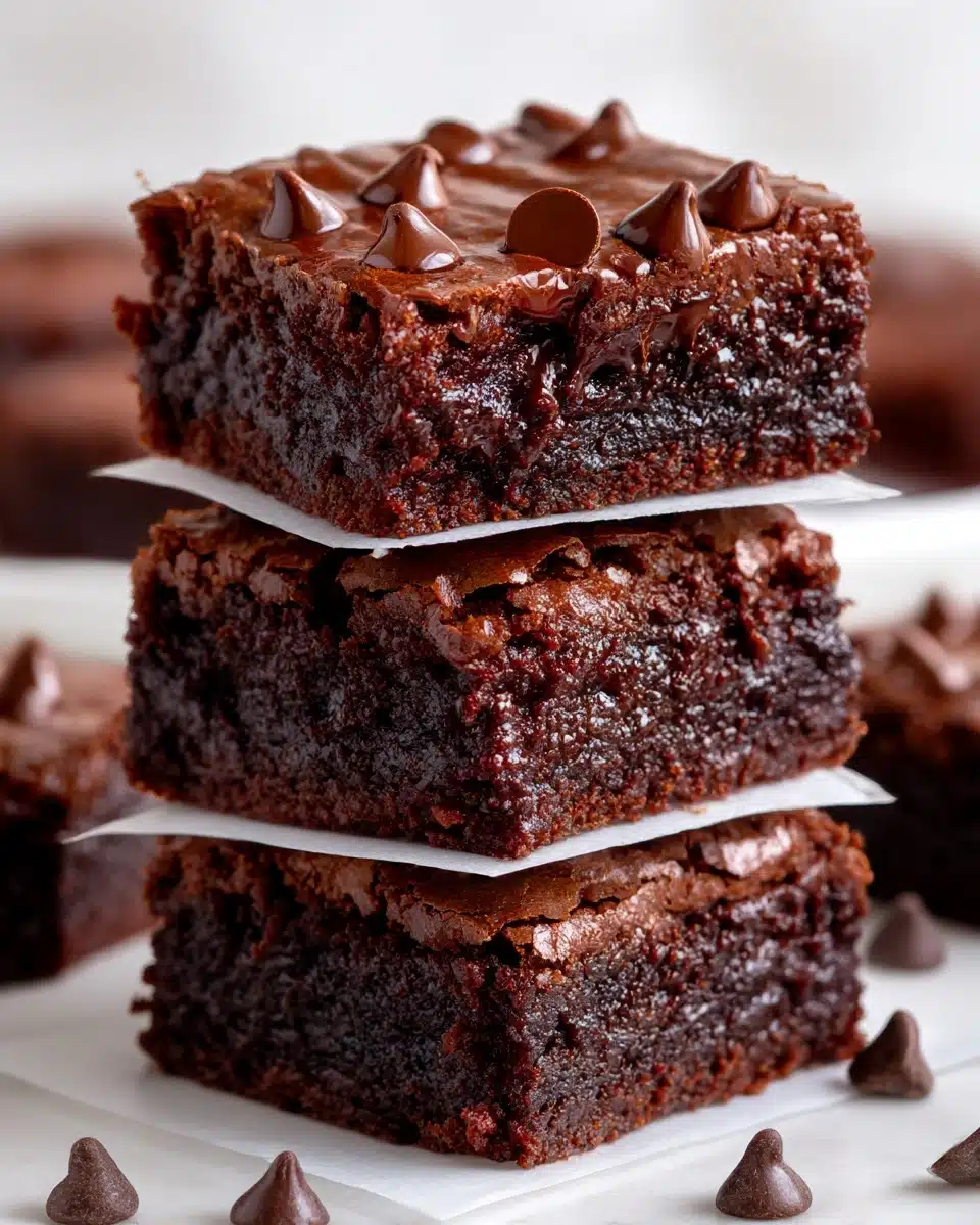 Double Chocolate Einkorn Brownies Recipe