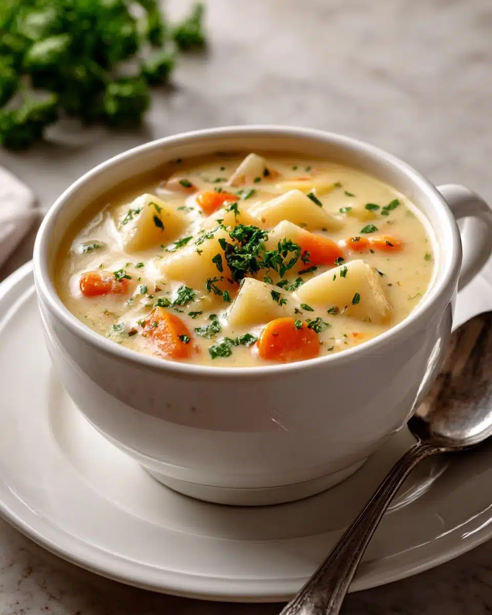 Vegan Potato Soup Recipe