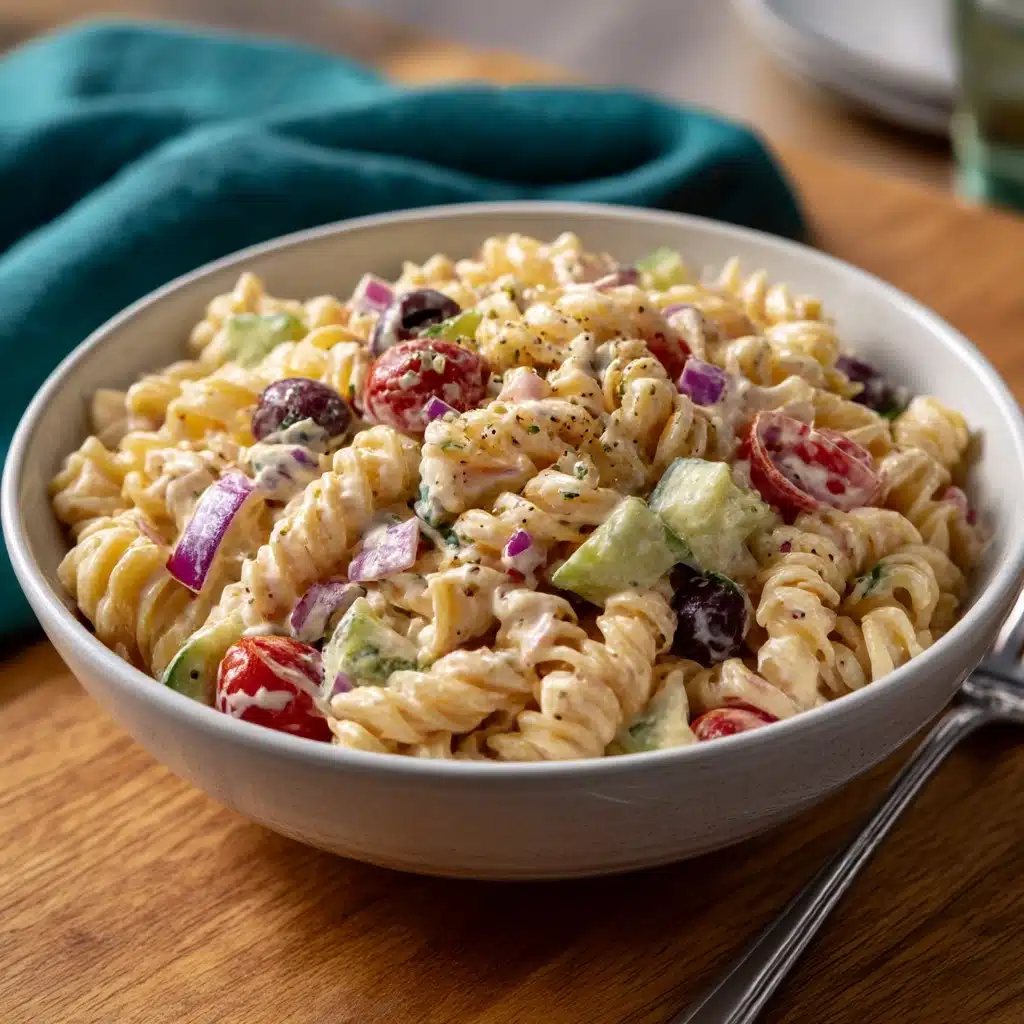Ranch Pasta Salad Recipe - Recipe Image