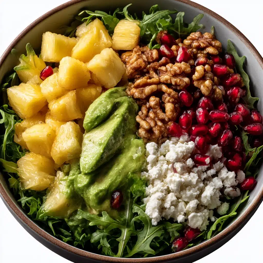 Christmas Salad with Honey Mustard Dressing Recipe - Recipe Image