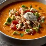 Creamy Chicken Tortilla Soup Recipe