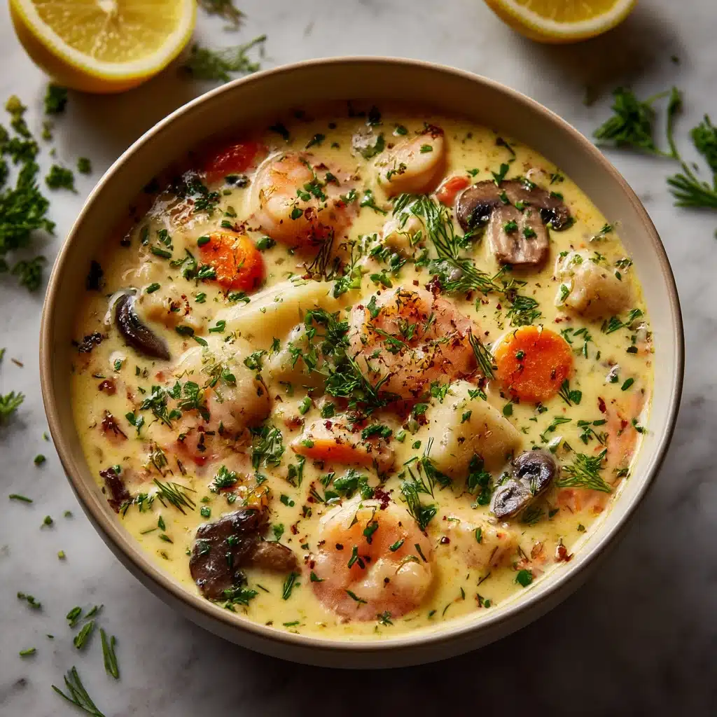 Creamy Seafood Chowder Recipe - Recipe Image
