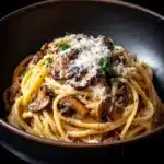 Caramelized Leek and Mushroom Gruyere Pasta Recipe