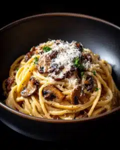 Caramelized Leek and Mushroom Gruyere Pasta Recipe