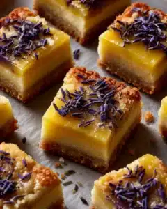 Lavender Lemon Bars Recipe