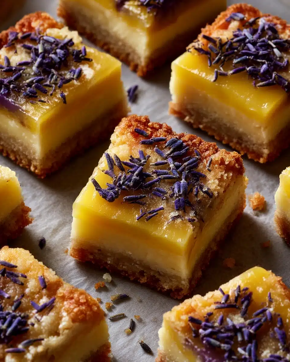 Lavender Lemon Bars Recipe