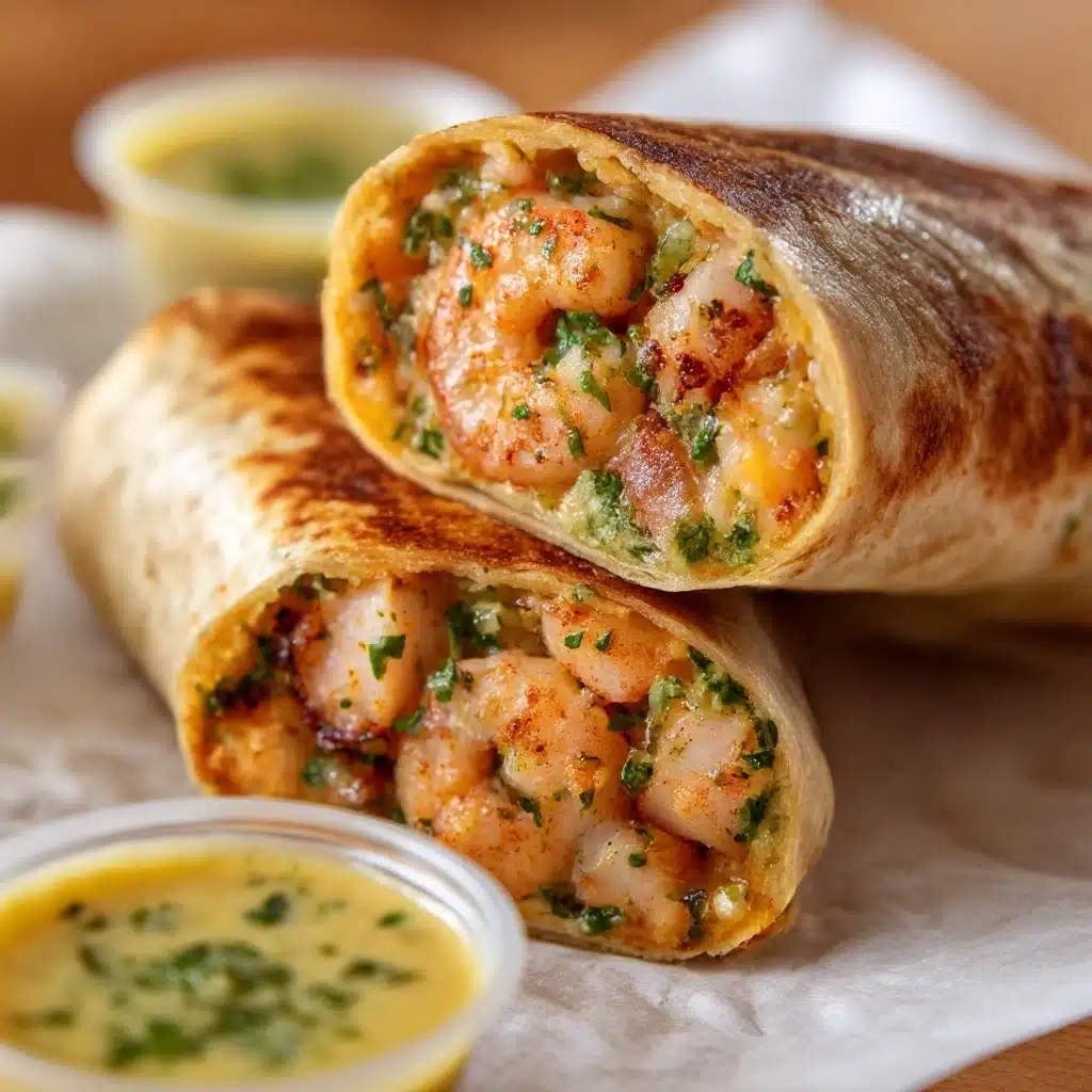 Old Bay Shrimp Burritos Recipe - Recipe Image