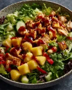 Hawaiian Chicken Salad Bowl Recipe