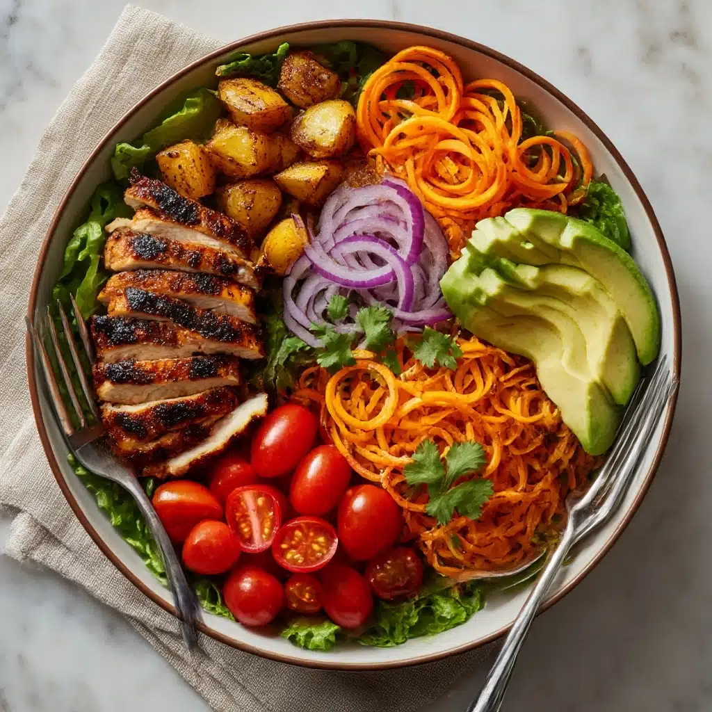 Hawaiian Chicken Salad Bowl Recipe - Recipe Image