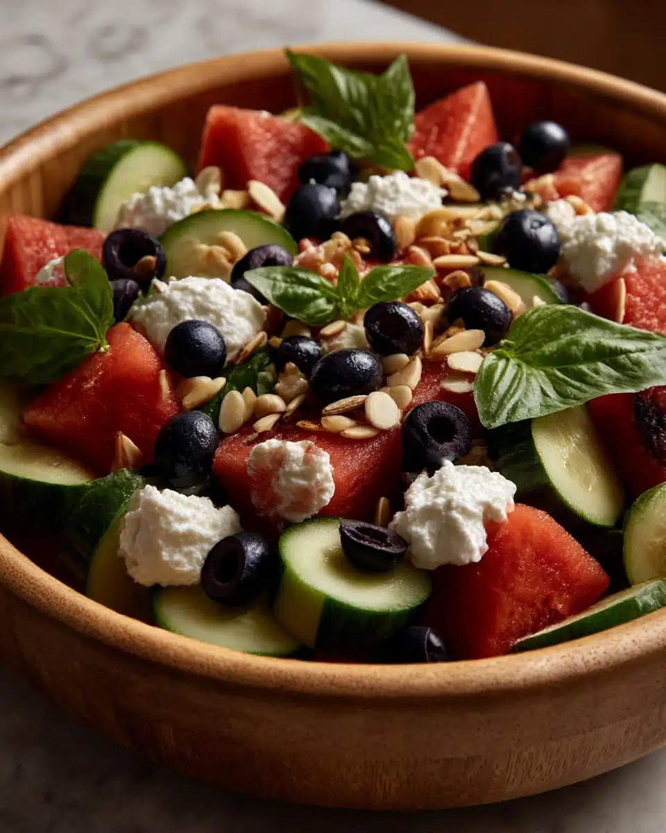 Burrata Watermelon Salad Recipe