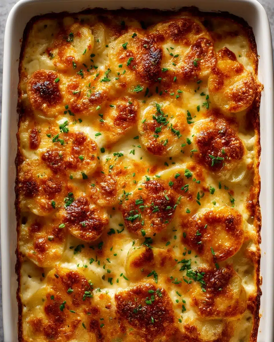 Cheesy Scalloped Potatoes Recipe