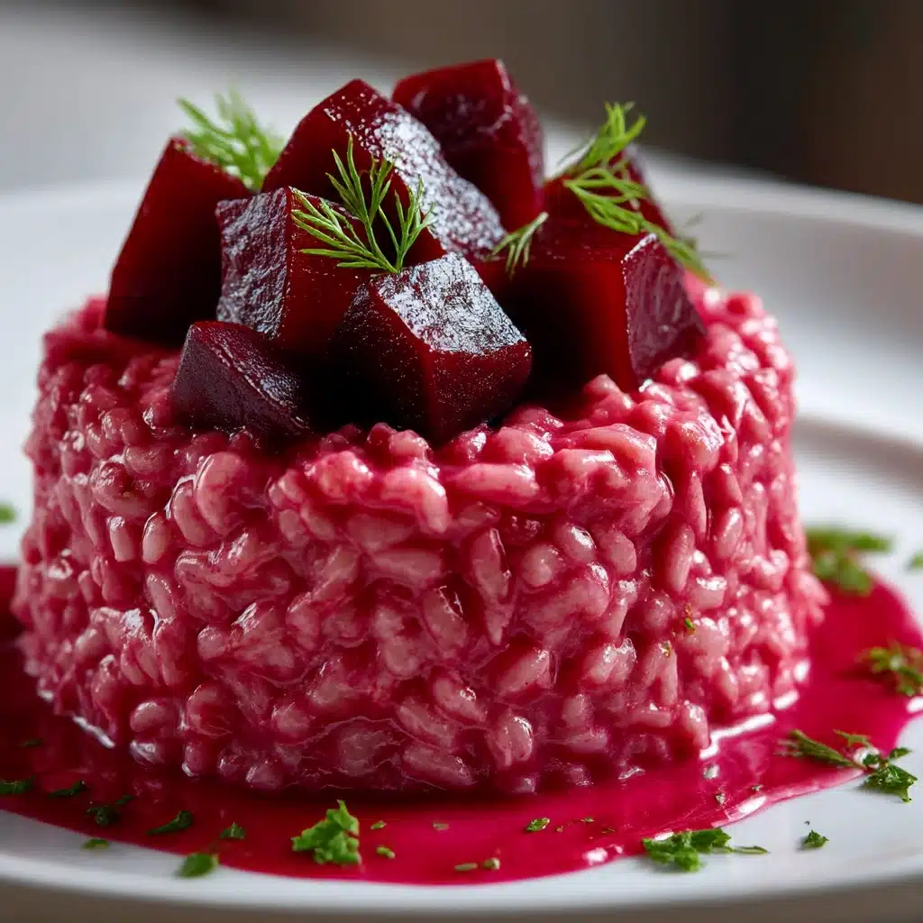 Bloody Beet Risotto Recipe - Recipe Image