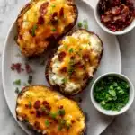 Air Fryer Twice Baked Potatoes Recipe