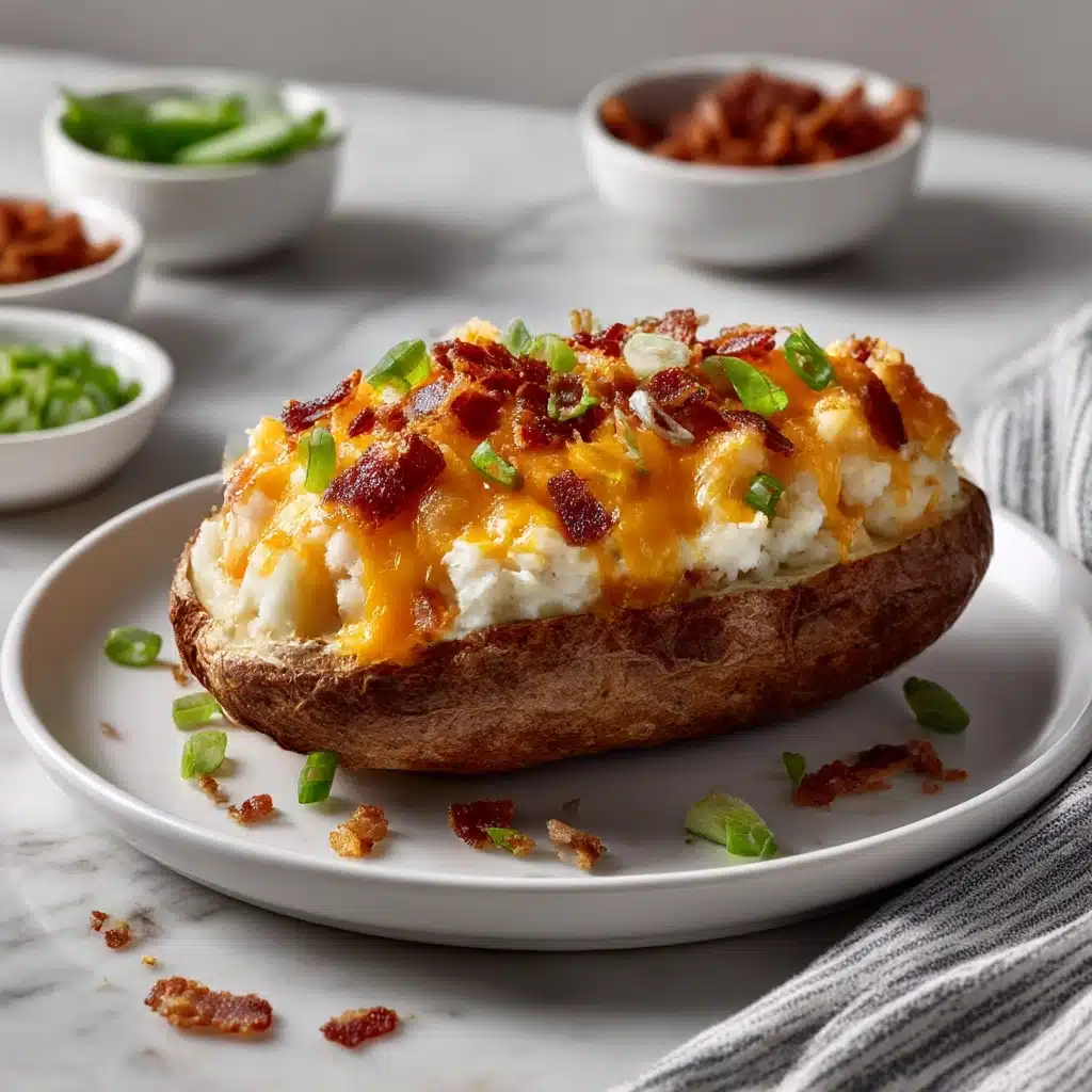 Air Fryer Twice Baked Potatoes Recipe - Recipe Image