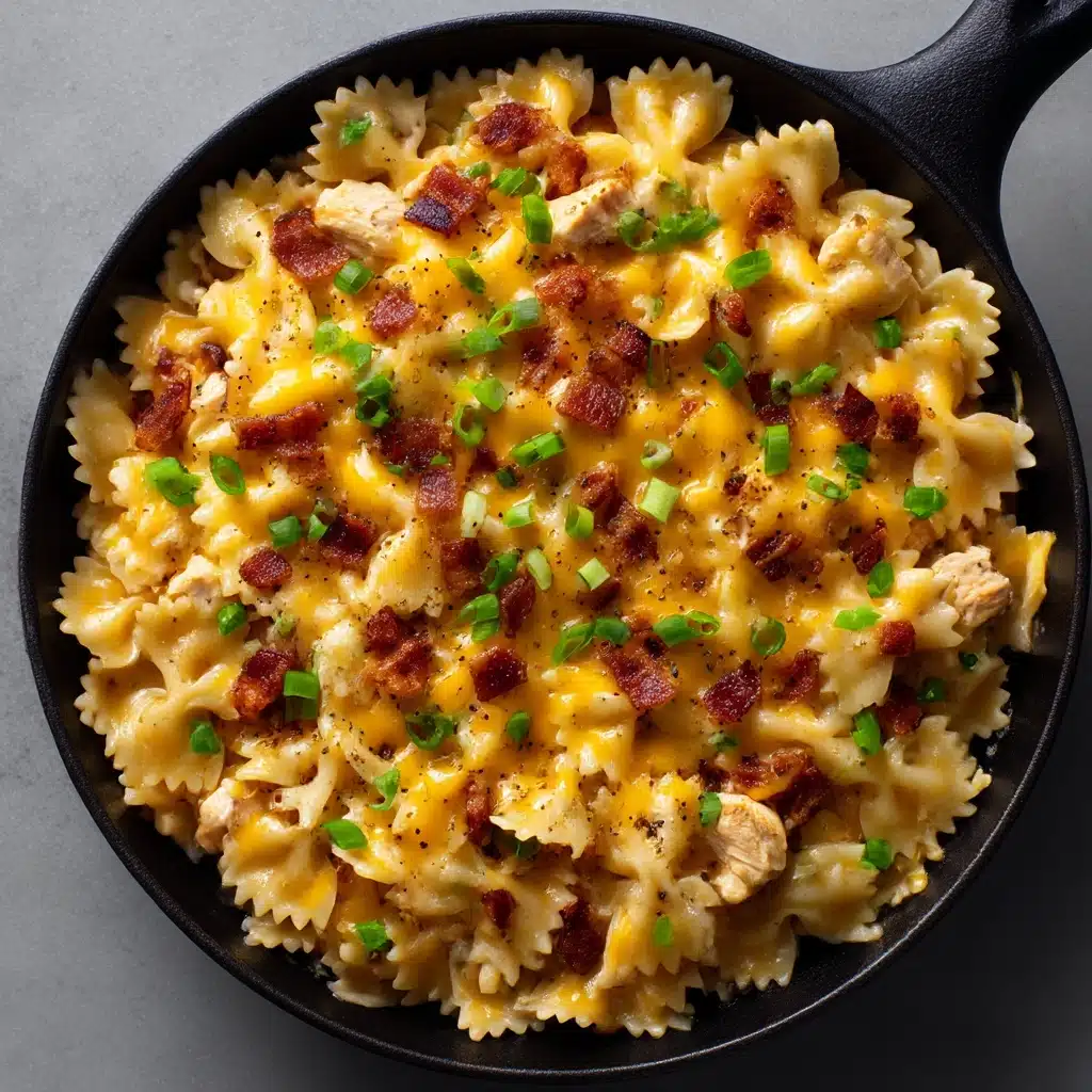 One-Pan Monterey Chicken Pasta Recipe - Recipe Image