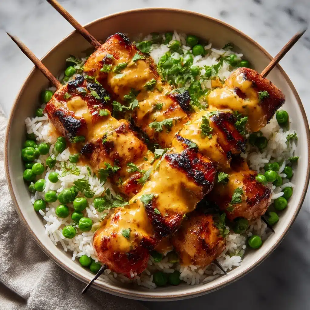 Bang Bang Chicken Skewers Recipe - Recipe Image