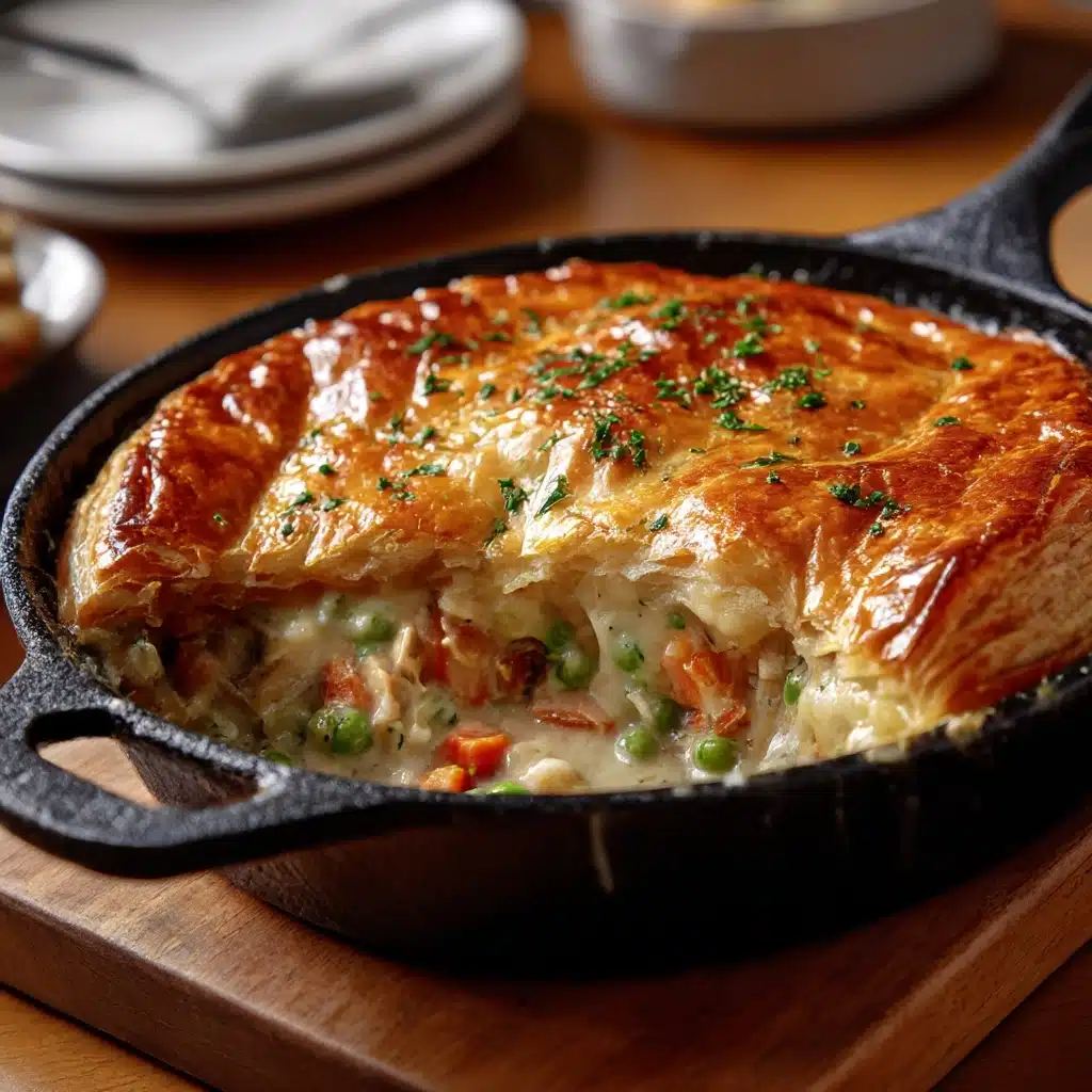Double Crust Chicken Pot Pie Recipe - Recipe Image