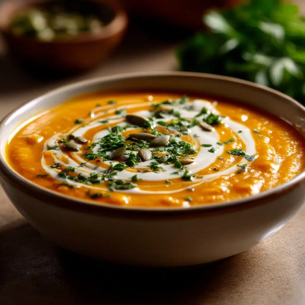 Coconut Curry Pumpkin Soup Recipe - Recipe Image