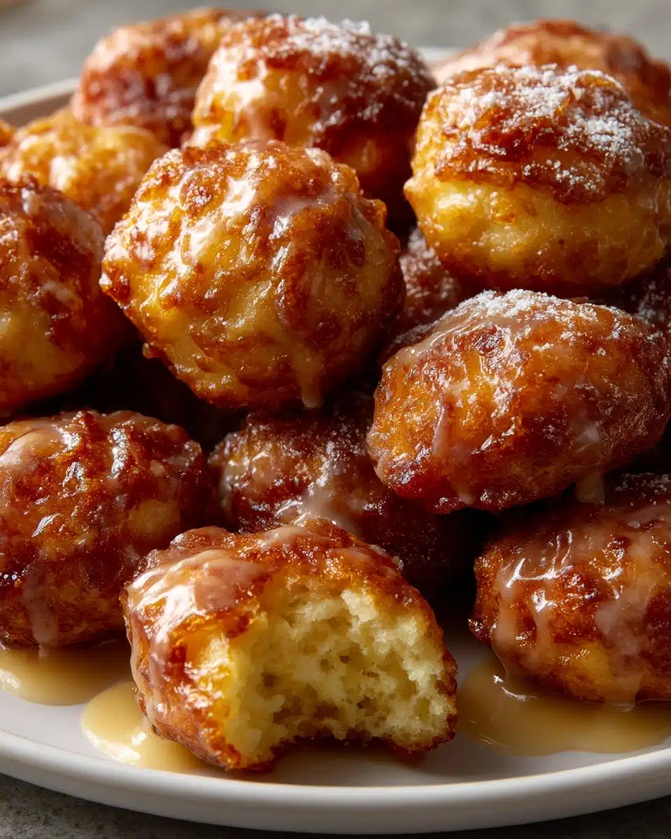 Apple Fritter Bites Recipe