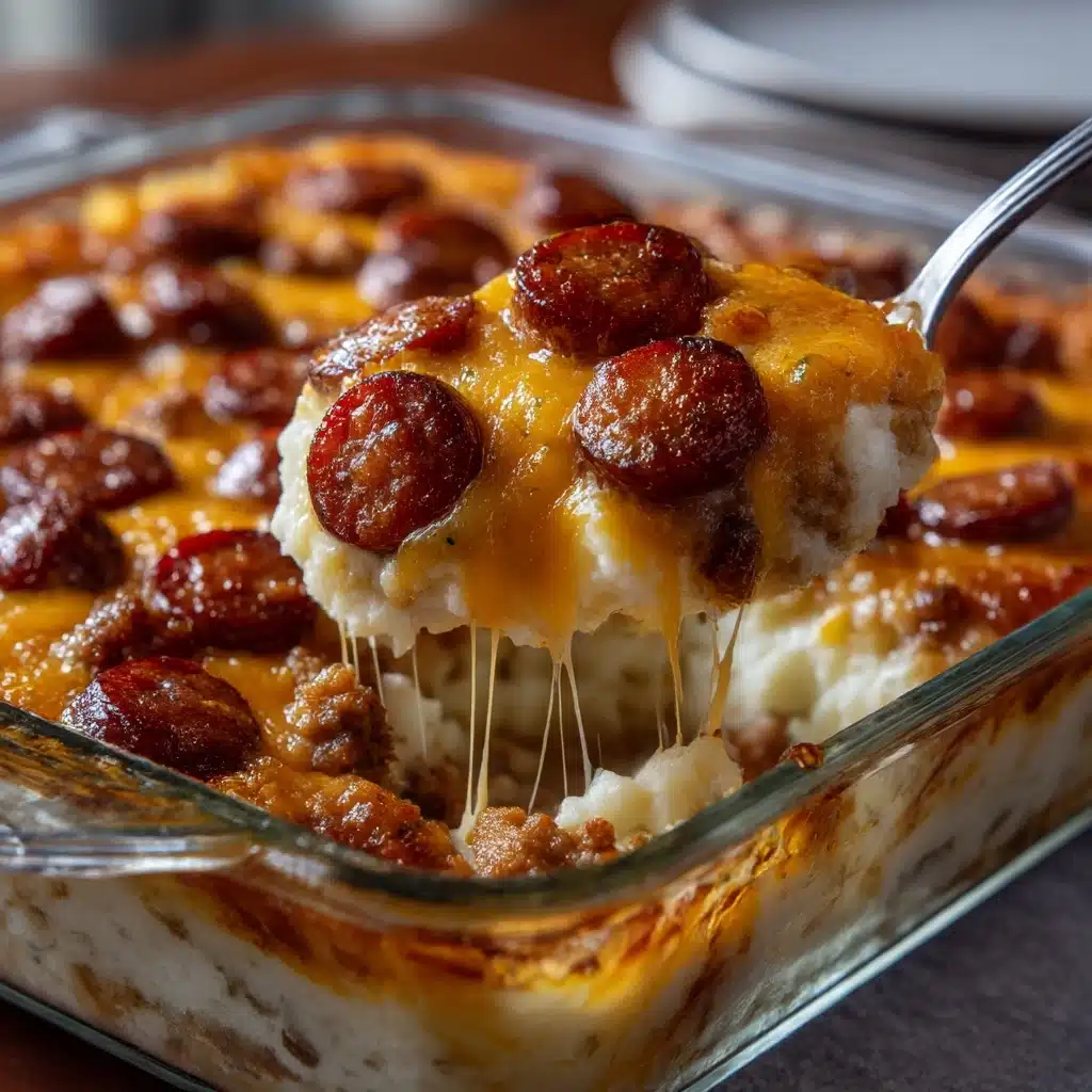Smoked Sausage and Hashbrown Casserole Recipe - Recipe Image