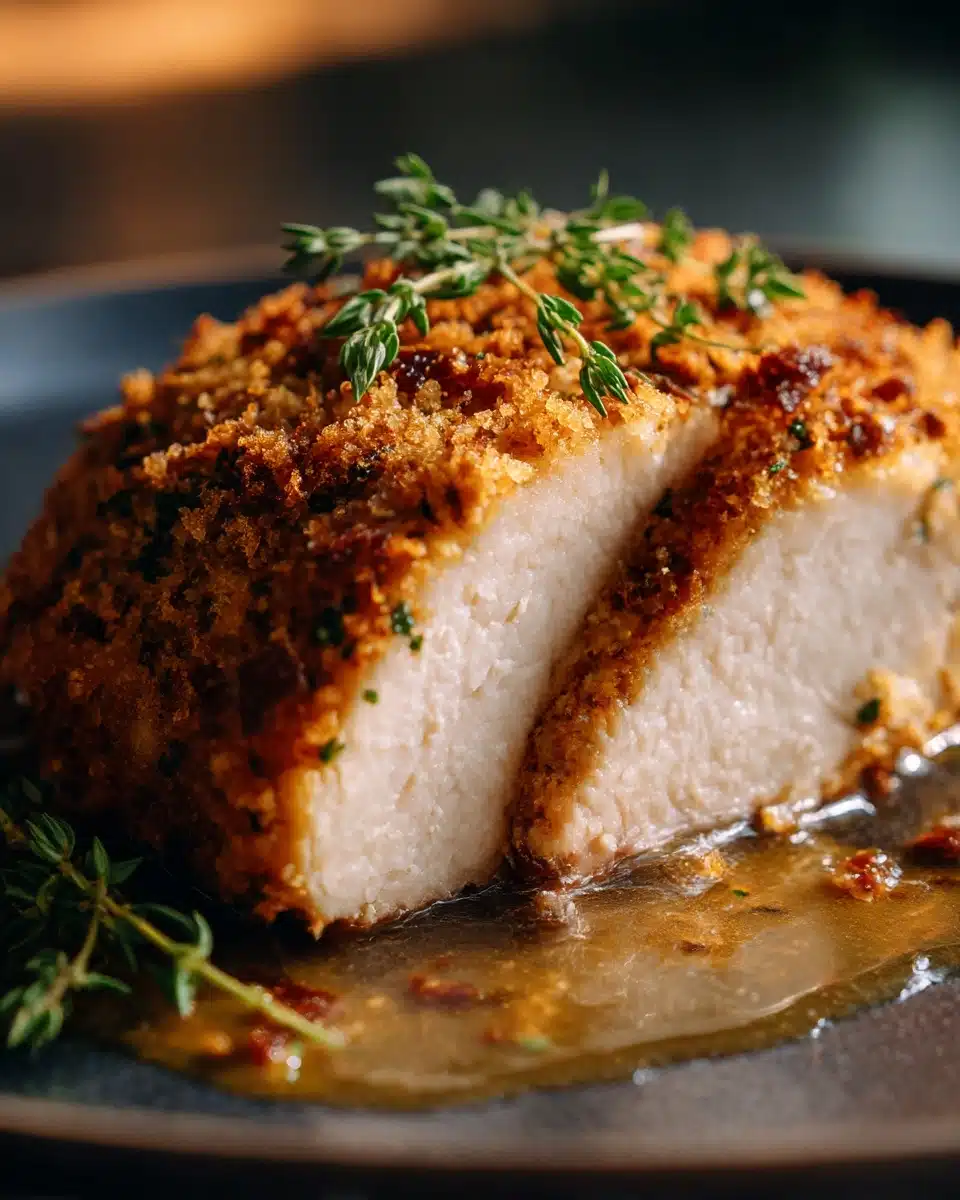 Slow Cooker Herb-Crusted Chicken Breast Recipe