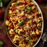 Cheese Tortellini with Summer Veggies Recipe