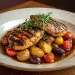 Apricot Chicken with Olives Recipe
