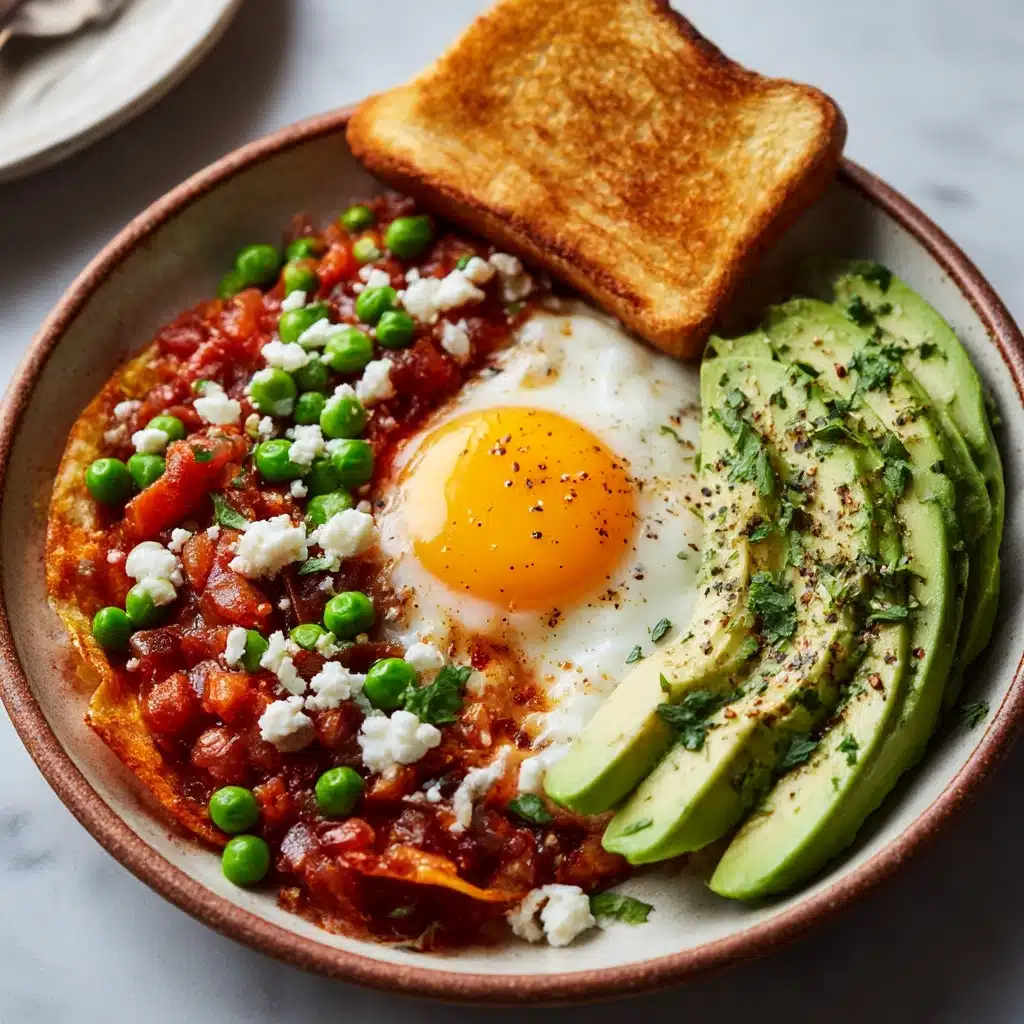 Feta Shakshuka and Avocado Salad Recipe