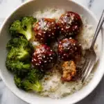 Asian Chicken Meatballs Recipe