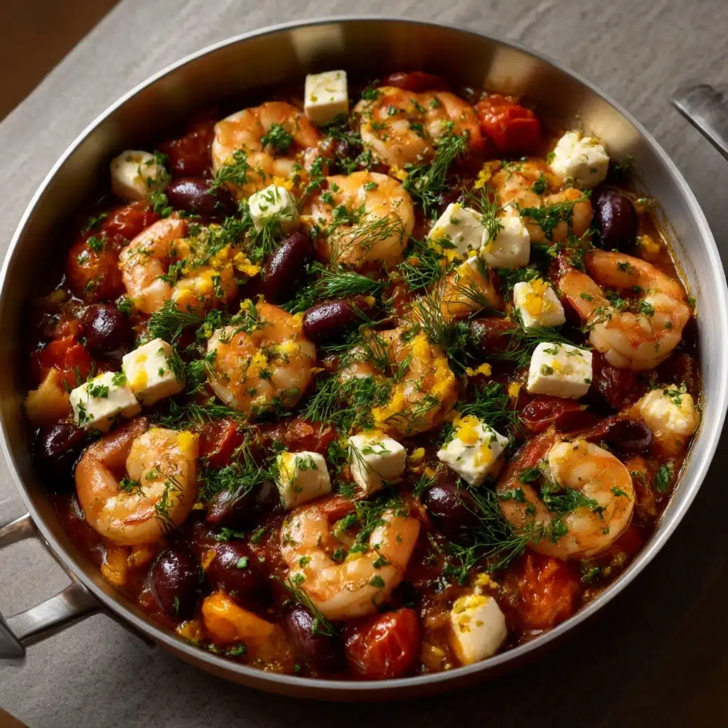 Shrimp Saganaki Recipe