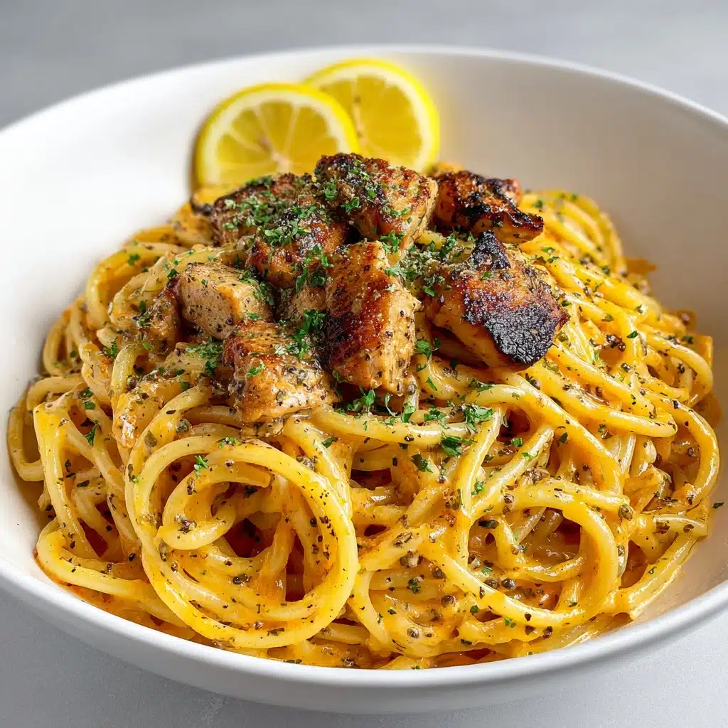 Cowboy Butter Chicken Linguine Recipe - Recipe Image