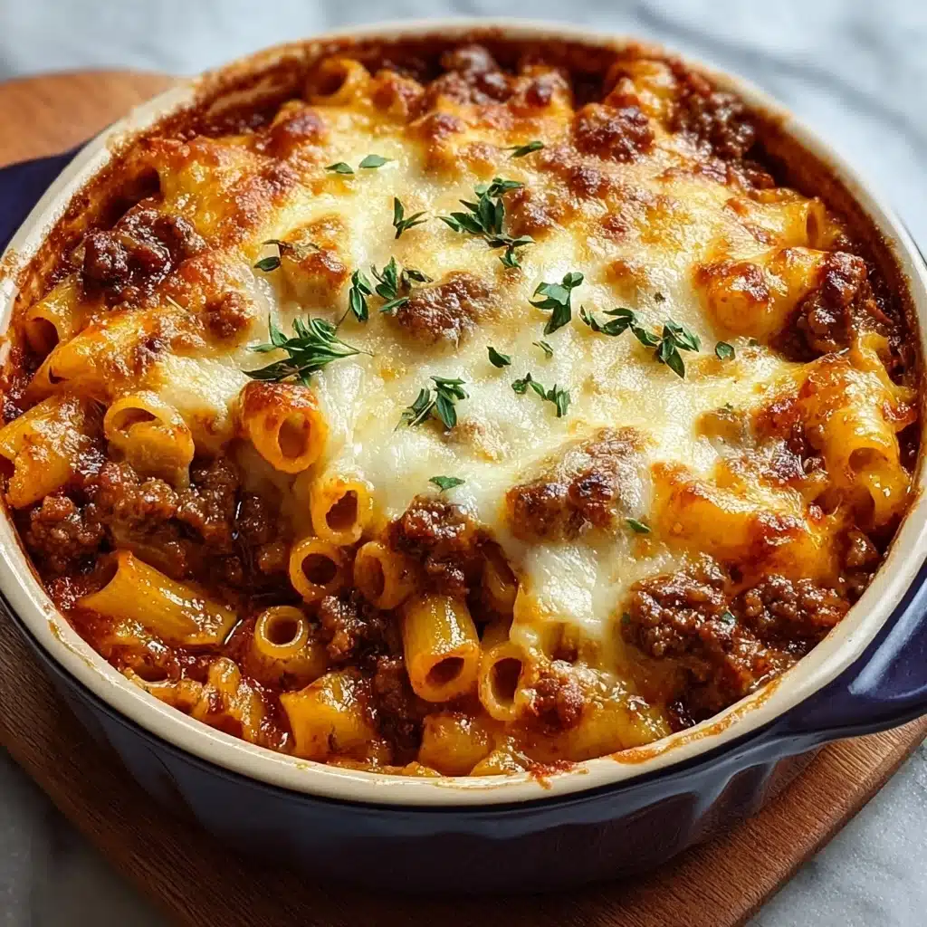 Delicious Angel Beef Casserole Recipe - Recipe Image