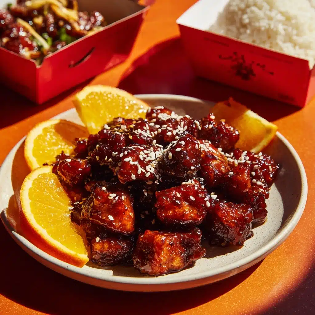 Air Fried Orange Chicken Recipe - Recipe Image
