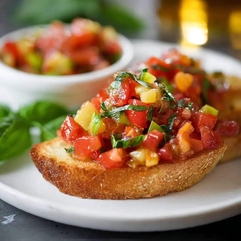 Heirloom Tomato Bruschetta Recipe - Recipe Image