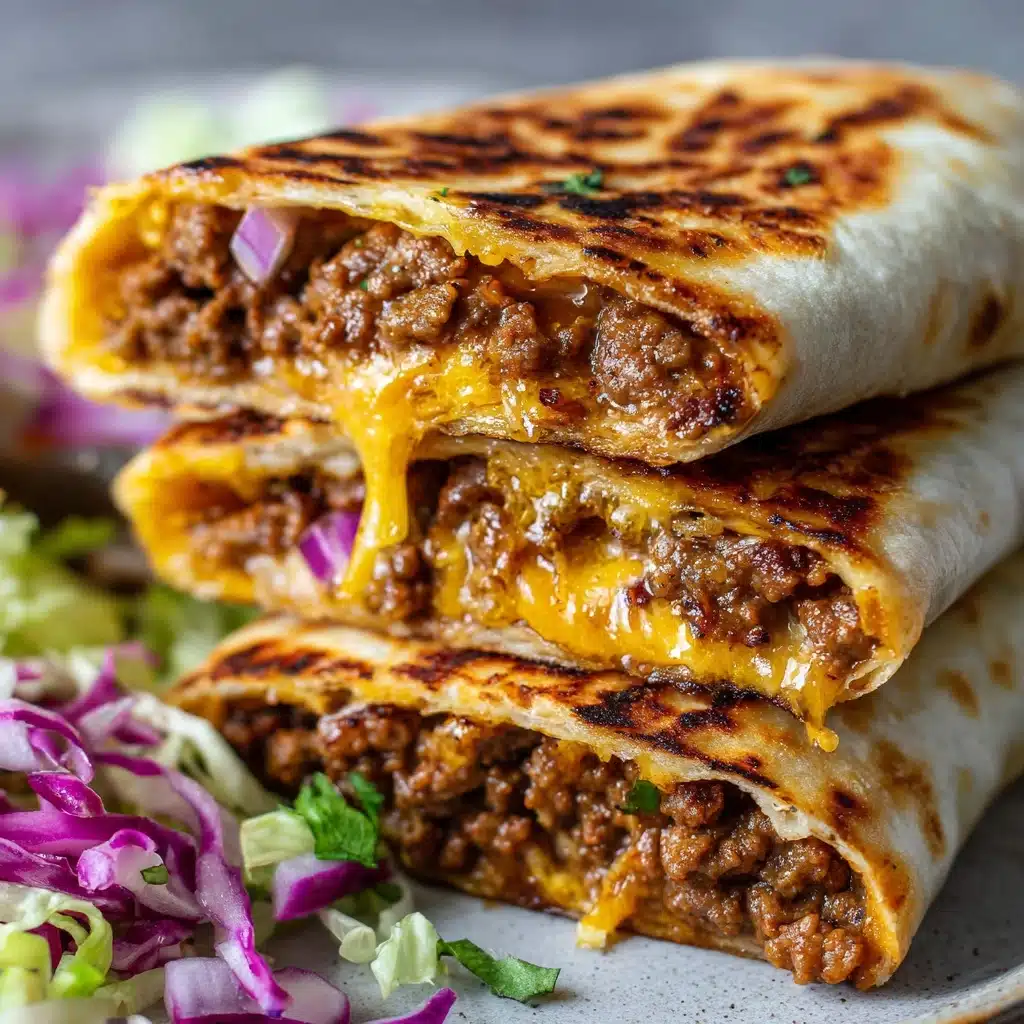 Cheeseburger Burrito (Animal Style) Recipe - Recipe Image