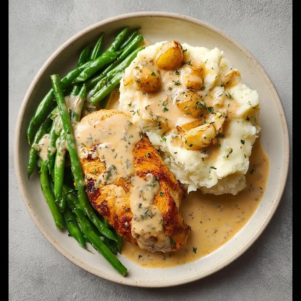 Creamy Garlic Chicken Recipe - Recipe Image