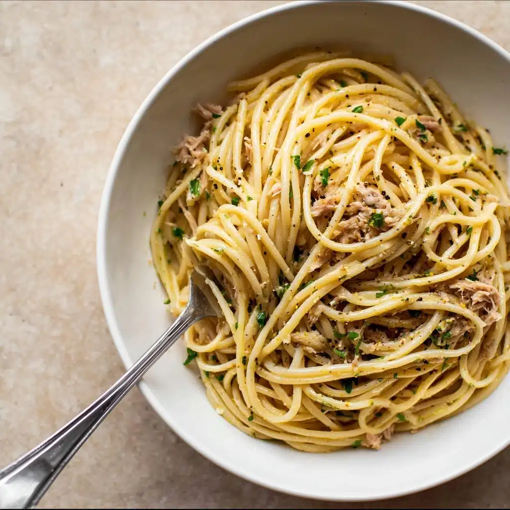 Easy Canned Tuna Pasta Recipe - Recipe Image