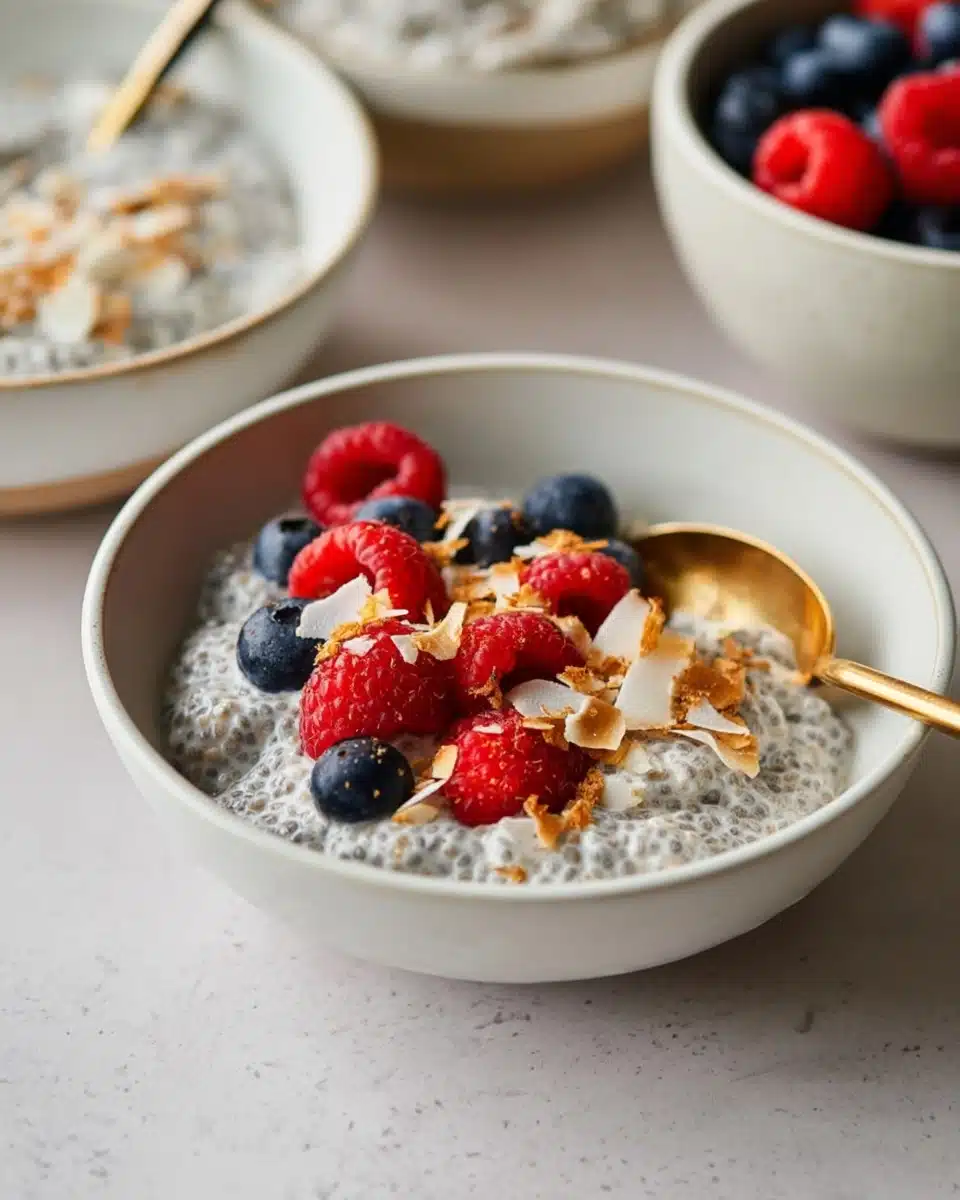 Creamy Coconut Milk Chia Pudding Recipe
