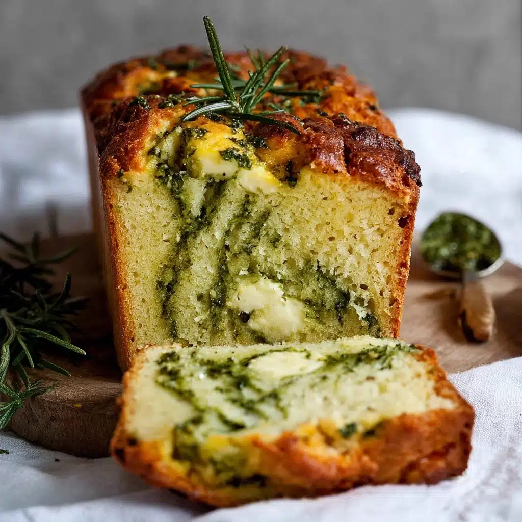 Cheese, Herb & Garlic Quick Bread Recipe - Recipe Image