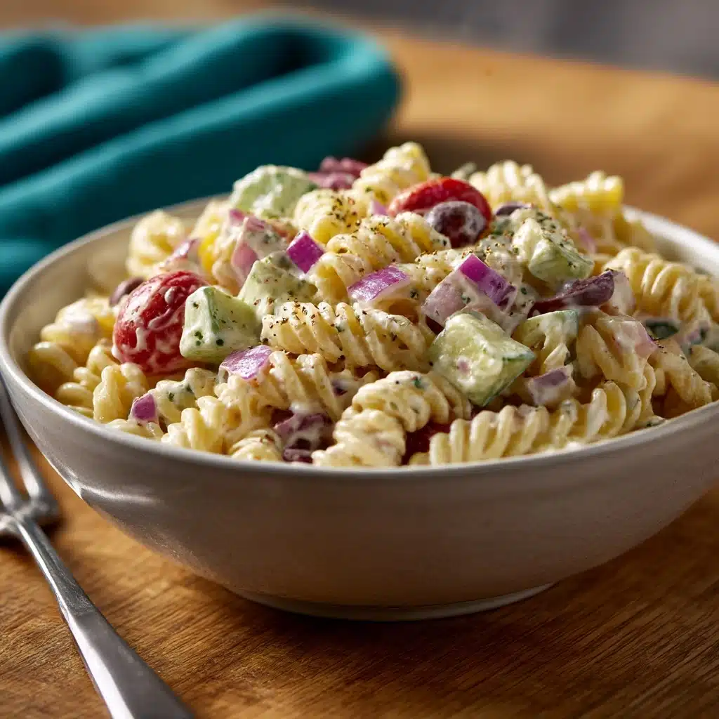 Ranch Pasta Salad Recipe - Recipe Image