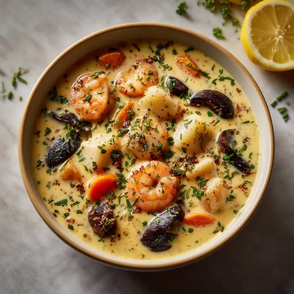 Creamy Seafood Chowder Recipe - Recipe Image