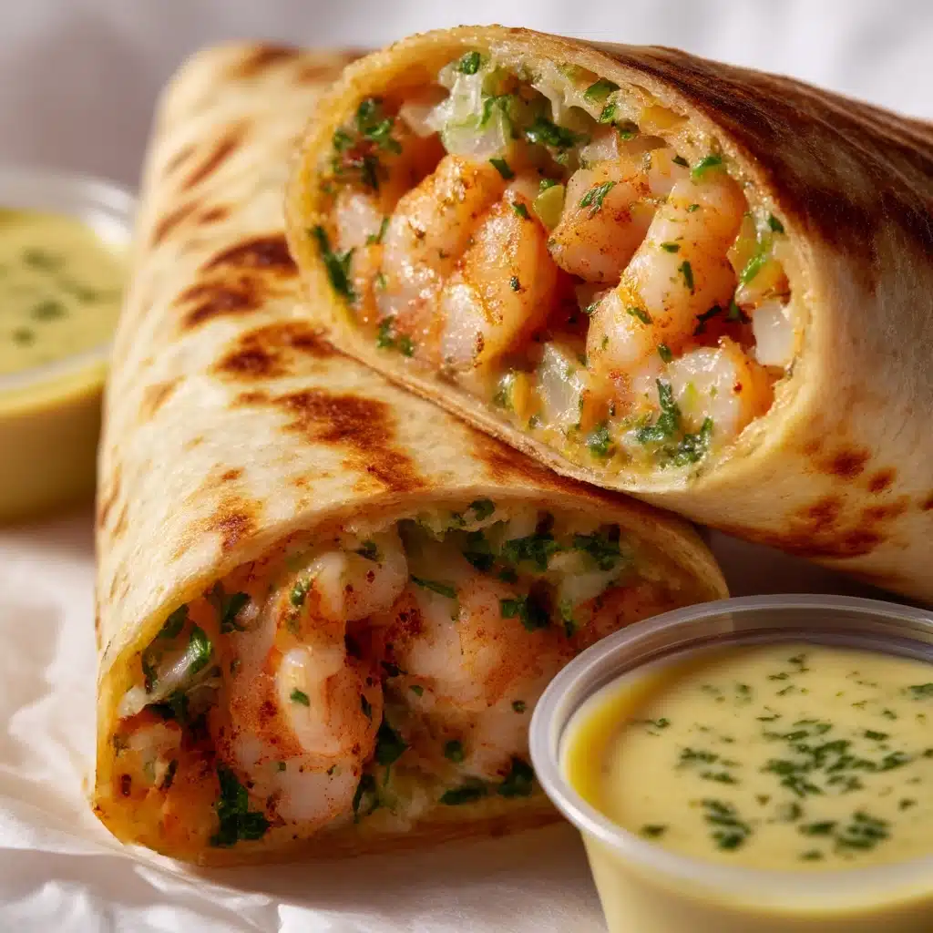 Old Bay Shrimp Burritos Recipe - Recipe Image