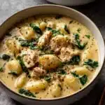 Creamy Garlic Chicken Gnocchi Soup Recipe